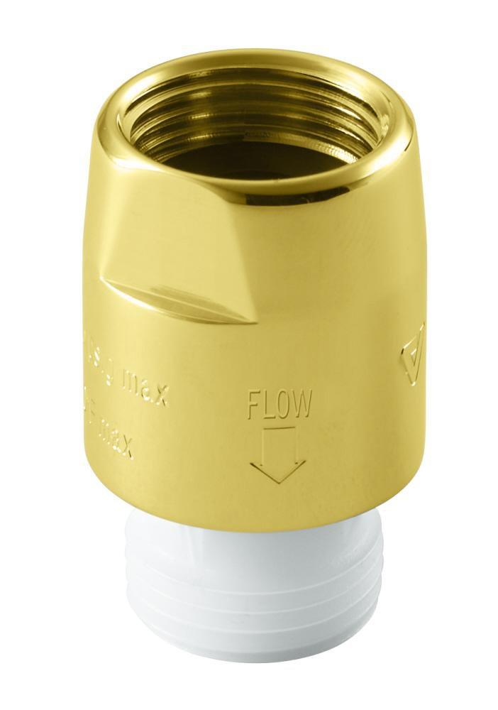 KOHLER Vibrant&reg; Polished Brass Vacuum Breaker 