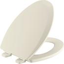 18-5/8 in. Elongated Toilet Seat in Biscuit