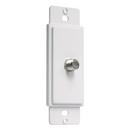 Cable TV Adapter Plate in White