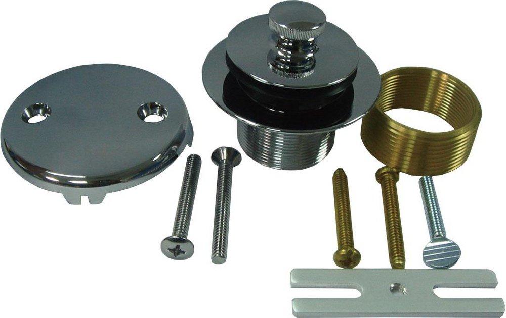 PROFLO® Polished Chrome Brass Lift & Turn Drain 