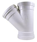 TRENCH TOUGH PLUS Gasket PVC SDR 35 Sewer Wye 