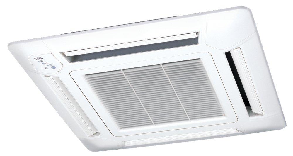 7 MBH Ceiling Cassette Mount Indoor 0.5 Ton Mini-Split Single-Zone Heat Pump  Air Handler | Fujitsu | Ferguson