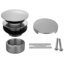 Jaclo Industries Matte Black 2-1/16 in. Brass Toe-Tap Drain 