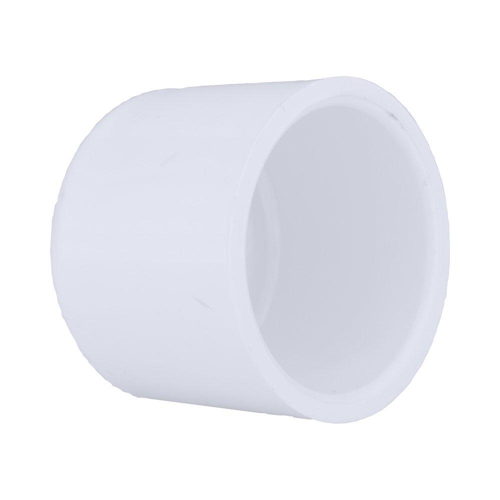 White PVC Schedule 40 Cap 