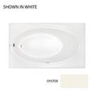 72 x 42 in. Acrylic Rectangle Skirted Air Bathtub with Right Drain and J2 Basic Control in Oyster