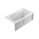 JACUZZI&reg; White 60 x 32 in. Air Bath Drop-In Bathtub with End Drain 