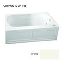 60 x 30 in. Acrylic Rectangle Skirted Air Bathtub with Right Drain and J2 Basic Control in Oyster