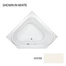 60 x 60 in. Acrylic Corner Drop-In or Skirted Air Bathtub with Center Drain and J2 Basic Control in Oyster