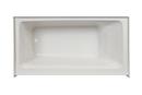 JACUZZI&reg; White 60 x 36 in. Soaker Alcove Bathtub Left Drain 