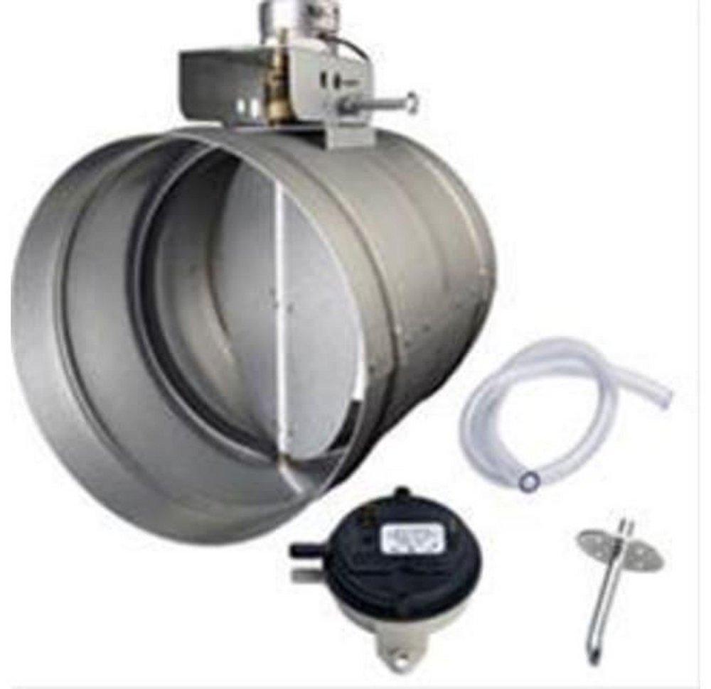 Broan Make-up Air Damper Galvanized Steel 
