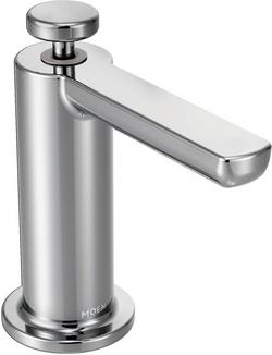 Soap and Lotion Dispenser in Polished Chrome
