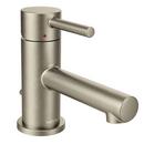Moen Brushed Nickel Single Handle Monoblock Bathroom Sink Faucet Lever Handle 