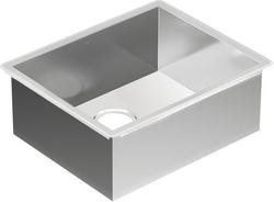 22 in. Undermount Stainless Steel Single Bowl Kitchen Sink in Brushed Stainless Steel