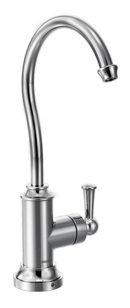 Moen Chrome Single Handle Lever Handle Water Filter Faucet 