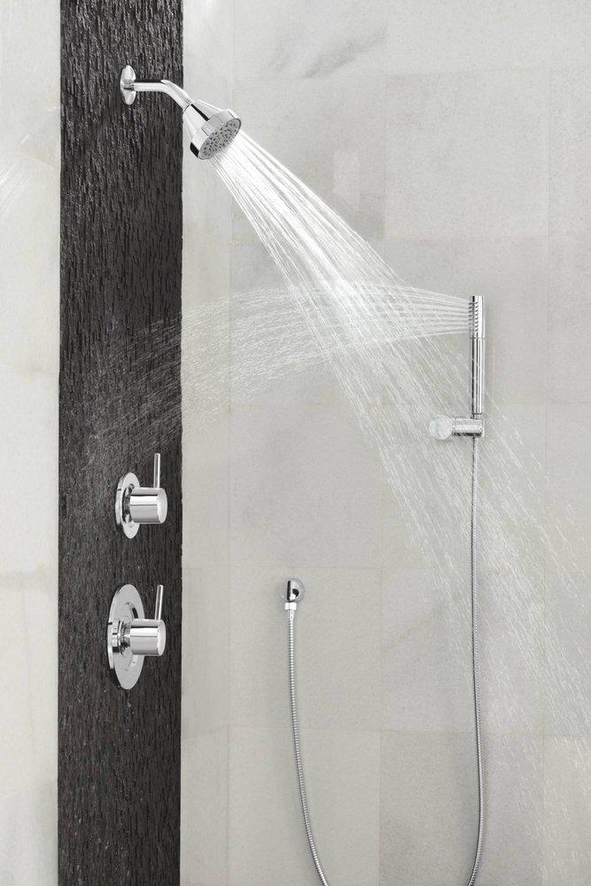 Moen Brushed Nickel 2.5 gpm Single Lever Handle Shower Trim 