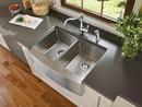 Moen Brushed Stainless Steel 30 x 21 in. No Hole Stainless Steel Double Bowl Undermount Kitchen Sink 