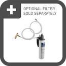 Moen Spot Resist Stainless 1.5 gpm 1 Hole Deck Mount Beverage Faucet with Single Lever Handle 