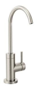 Moen Spot Resist Stainless 1.5 gpm 1 Hole Deck Mount Beverage Faucet with Single Lever Handle 