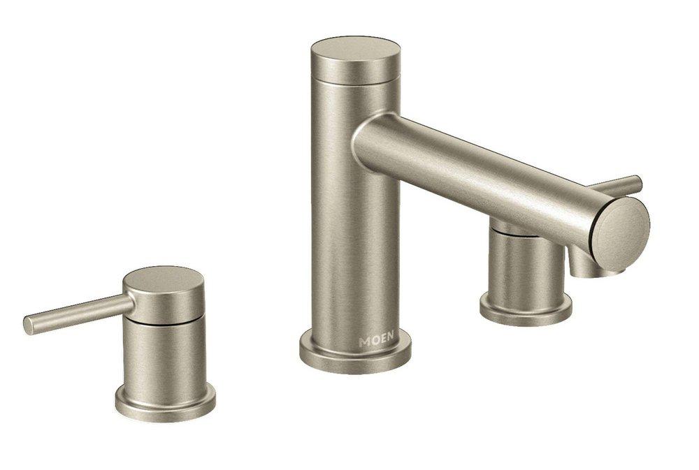 Moen Brushed Nickel Two Handle Roman Tub Faucet Trim Only 