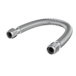 3/4 in. x 24 in. FIP Stainless Steel Corrugated Flexible Water Heater Connector