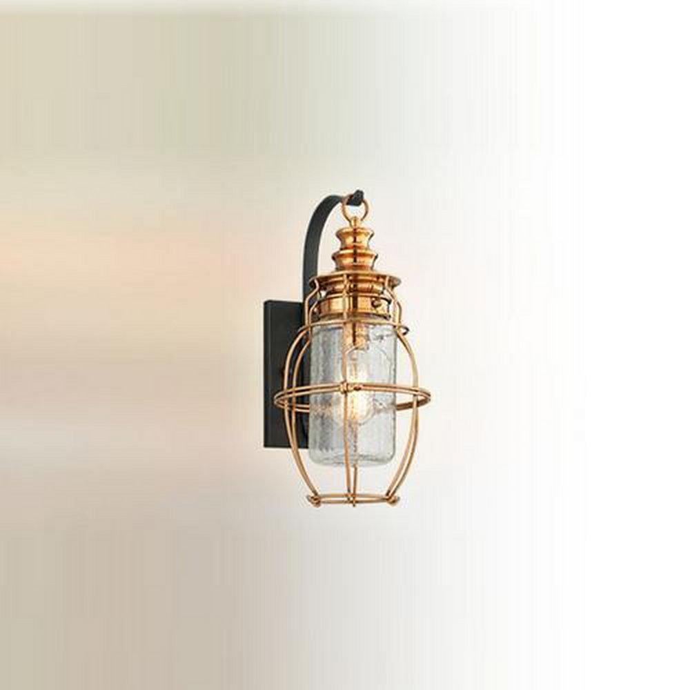 Troy-CSL Lighting Aged Brass 15-1/2 x 7-1/2 in. 100W Medium Lantern 