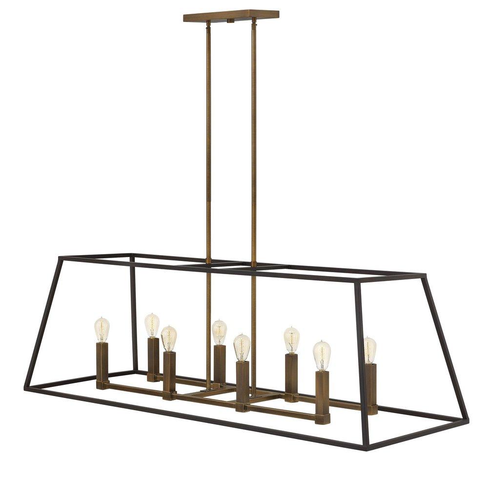 Hinkley Bronze 60W 8-Light Chandelier 