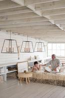 Hinkley Bronze 24-1/2 in. 4-Light Candelabra E-12 Base Pendant 