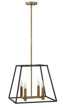 Hinkley Bronze 16-3/10 in. 4-Light Candelabra E-12 Base Pendant 