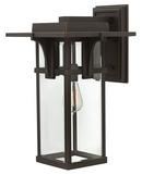 Hinkley Oil Rubbed Bronze 100W Medium E-26 Base Wall Lantern 