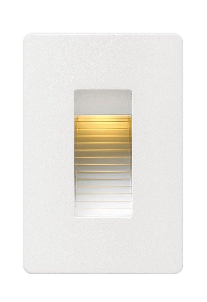 Hinkley Satin White 4-Way LED Step Light 