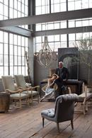 Fredrick Ramond Iron Rust 60W 12-Light Candelabra E-12 Base Chandelier 