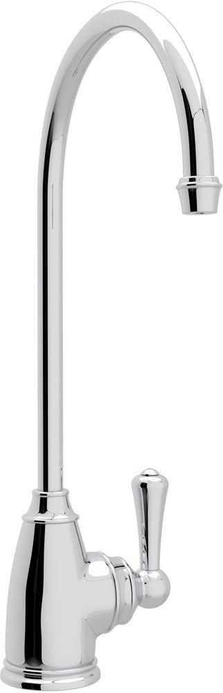 Perrin & Rowe&reg; Polished Chrome Single Handle Lever Water Filter Faucet 