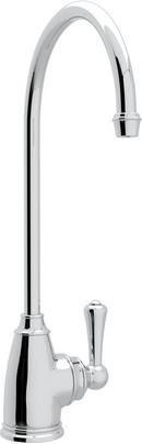 Perrin & Rowe&reg; Polished Chrome Single Handle Lever Water Filter Faucet 