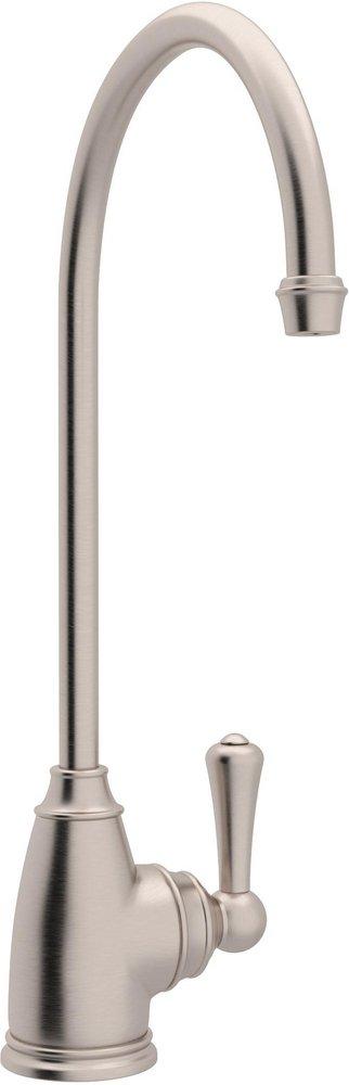 Perrin & Rowe&reg; Satin Nickel Single Handle Lever Water Filter Faucet 