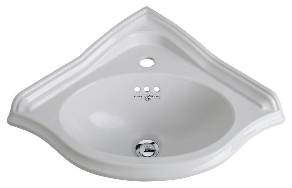 Perrin & Rowe&reg; White Corner Basin 