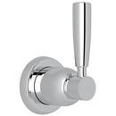 Perrin & Rowe&reg; Polished Chrome Volume Control Valve Trim with Single Lever Handle 