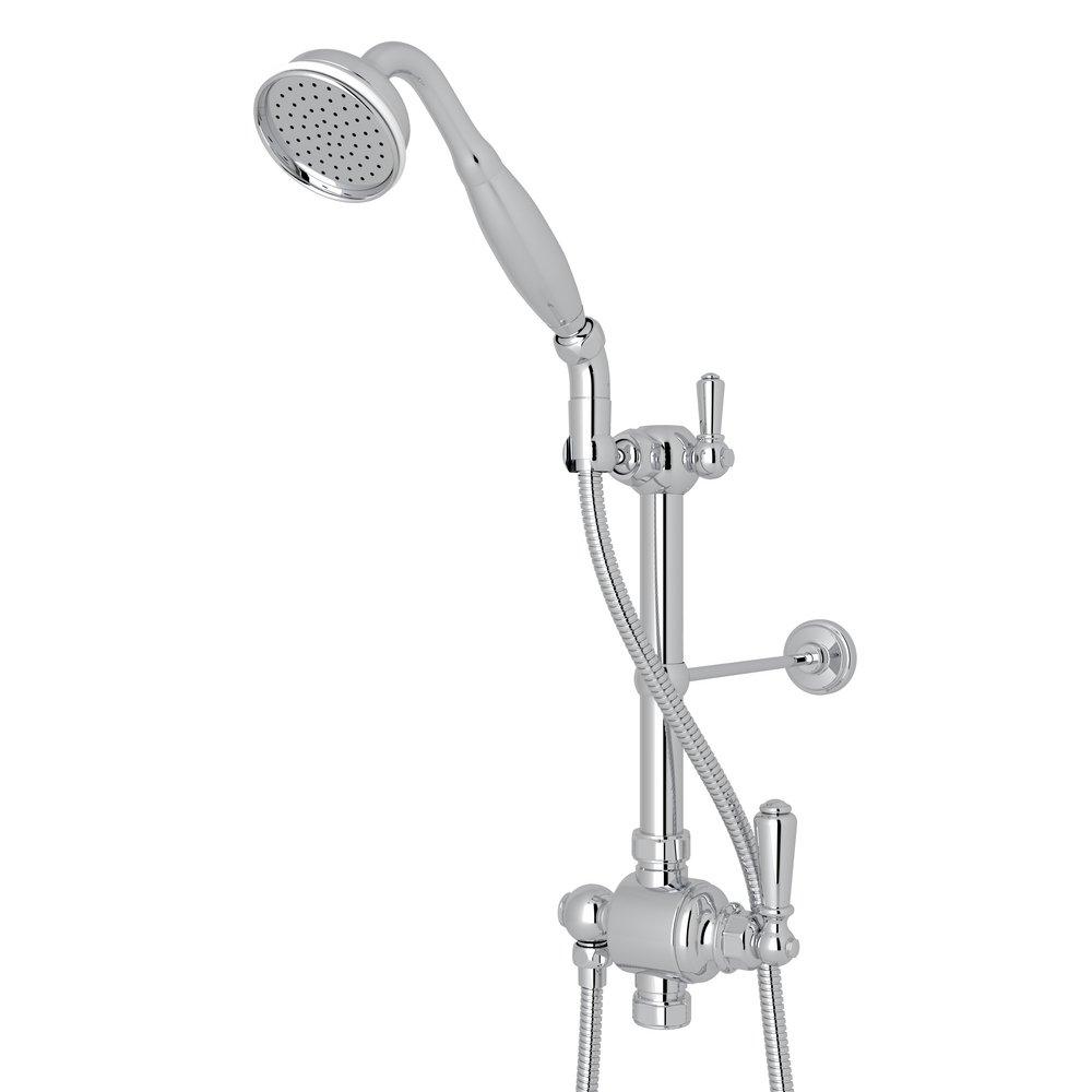 Perrin & Rowe&reg; Polished Chrome Single Function Hand Shower 