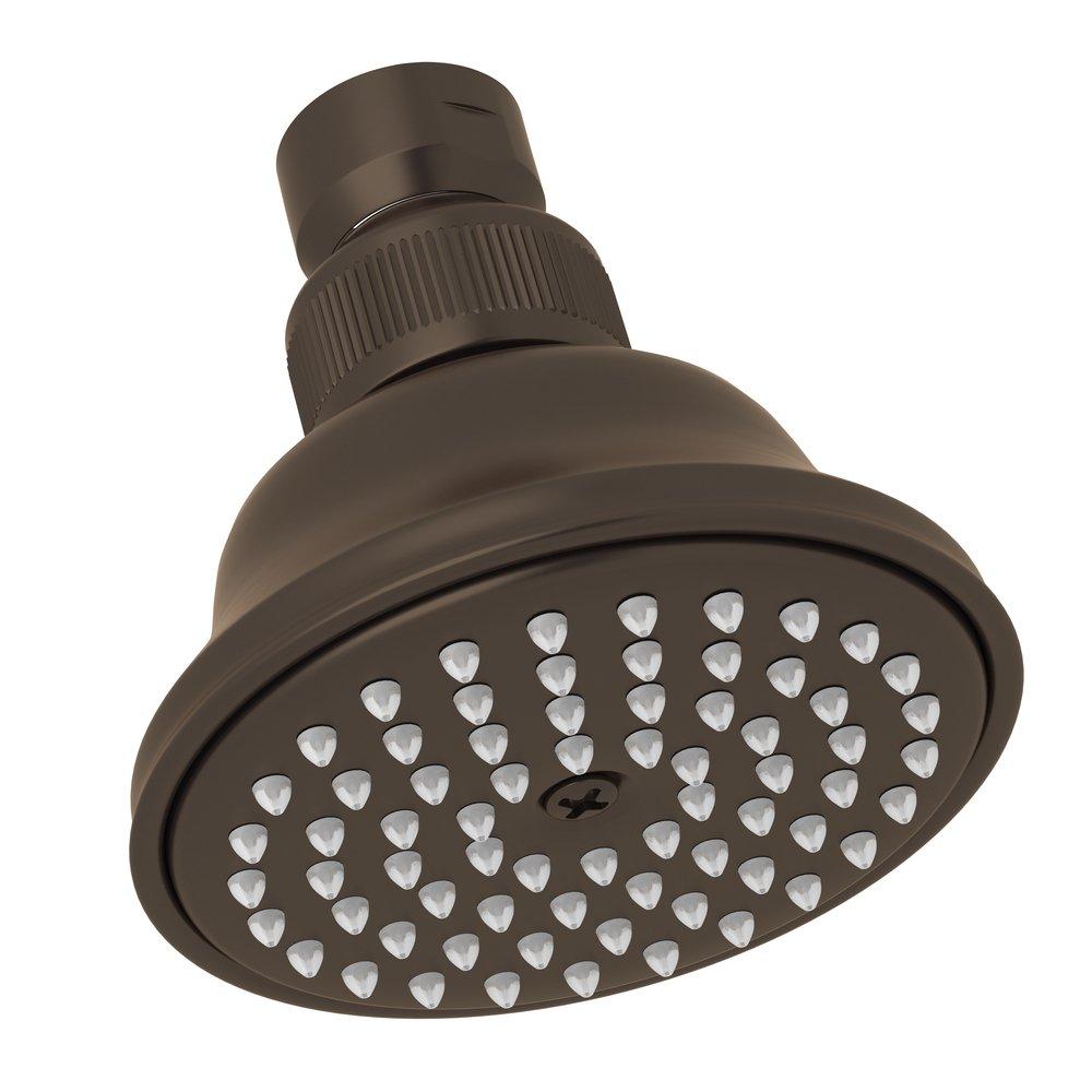 ROHL&reg; Tuscan Brass Single Spray Showerhead 
