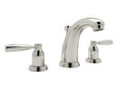 Perrin & Rowe&reg; Polished Nickel 1.2 gpm 3-Hole Widespread Lavatory Faucet with Double Lever Handle and Pop-Up Drain Assembly 