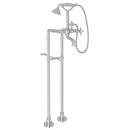 10 gpm Tub Filler with Double Cross Handle in Polished Chrome