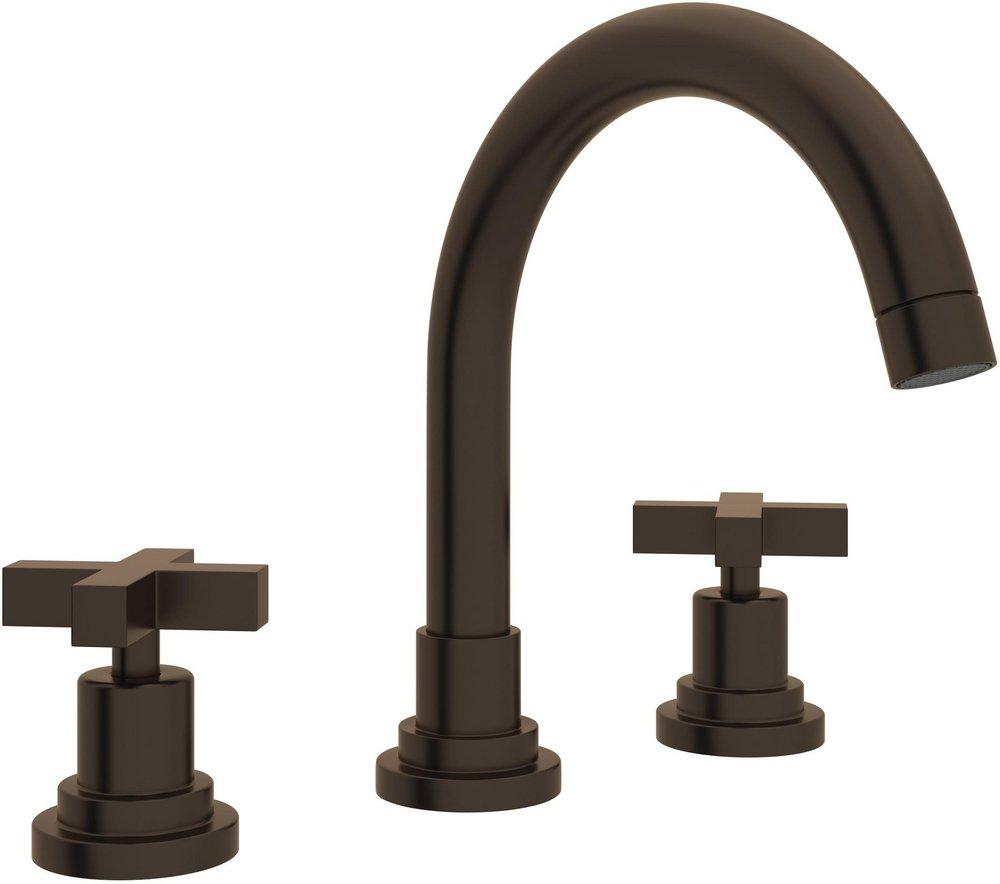 ROHL&reg; Tuscan Brass Two Handle Bathroom Sink Faucet 
