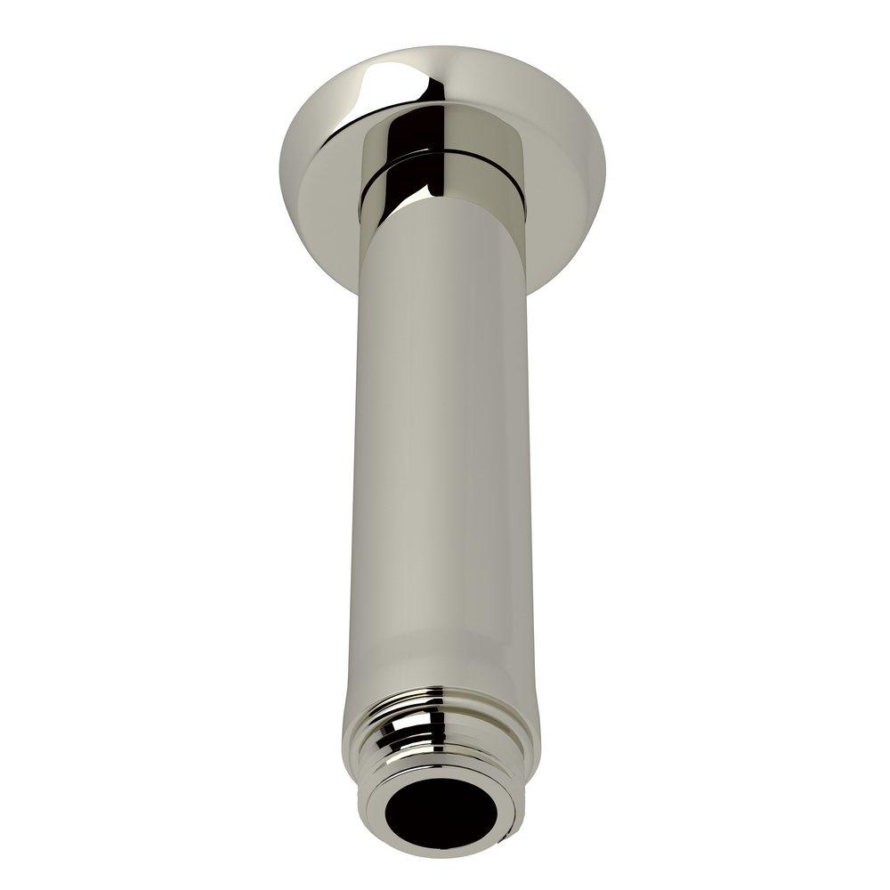 Perrin & Rowe Polished Nickel 4 in. Brass Shower Arm for U.5379 Adapter 