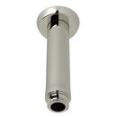 Perrin & Rowe Polished Nickel 4 in. Brass Shower Arm for U.5379 Adapter 