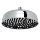Perrin & Rowe&reg; Polished Chrome Single Rain Showerhead 