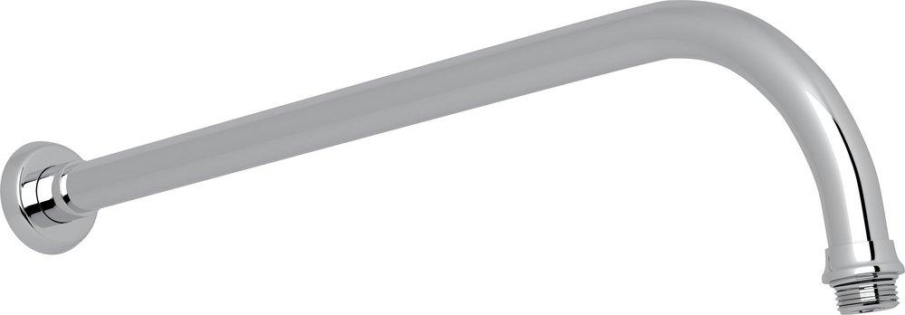 Perrin & Rowe&reg; Polished Chrome 15 in. Brass Shower Arm 