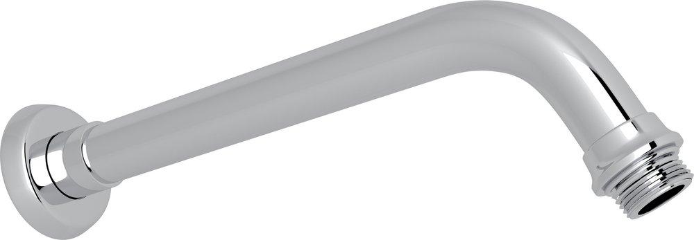 Perrin & Rowe&reg; Polished Chrome 7-1/4 in. Brass Shower Arm 