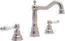 ROHL&reg; Satin Nickel Two Handle Widespread Bathroom Sink Faucet 