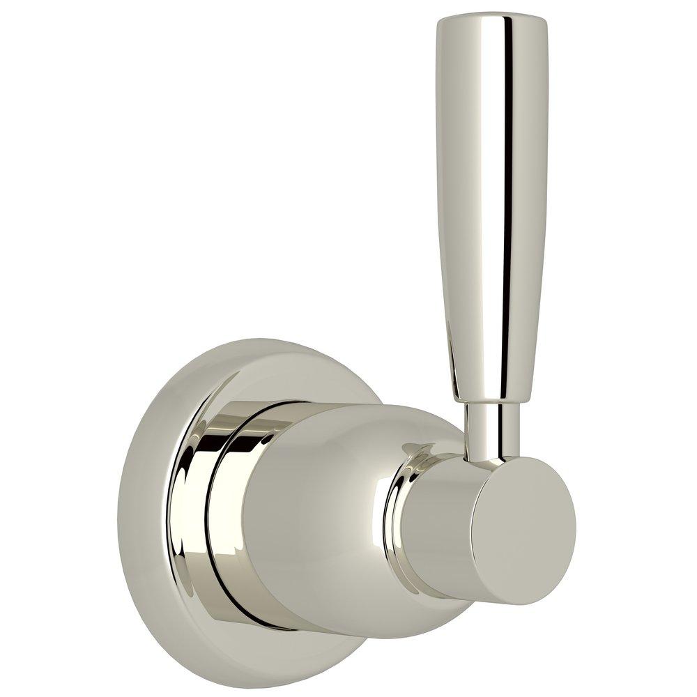 Perrin & Rowe&reg; Polished Nickel Volume Control Valve Trim with Single Lever Handle 