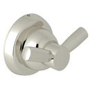 2-Hook Robe Hook in Polished Nickel