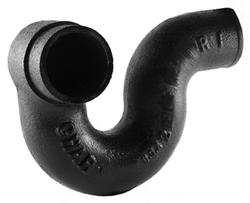 2 in. No Hub Cast Iron P-Trap